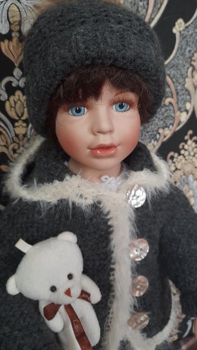 Фарфорова німецька лялька 50 см