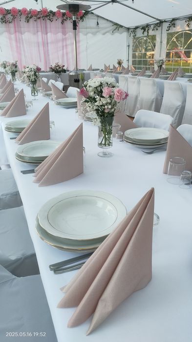 NAMIOT z podłogą komunia weeele poprawiny ogrzewanie grill event