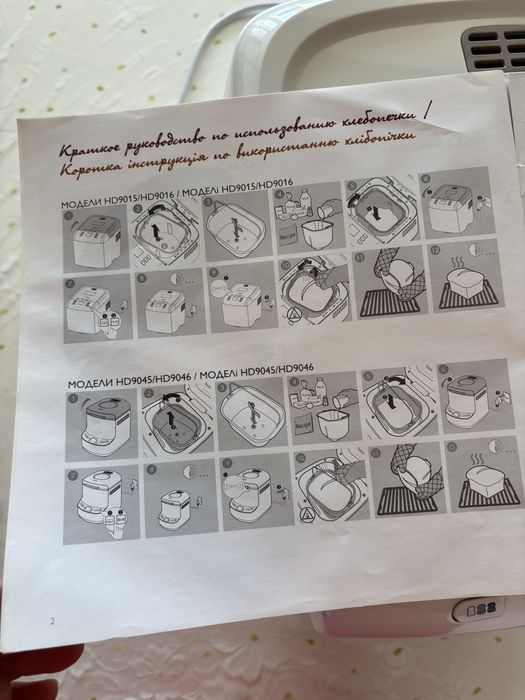 Хлібопічка Philips