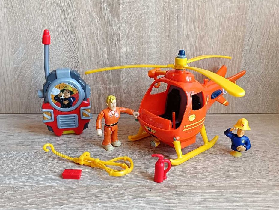 Vintage zestaw Helikopter Wallaby *Strażak Sam*. Simba 2009