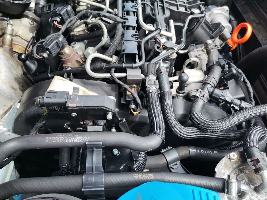 silnik kompletny audi vw skoda 1.6 tdi cay cayc 77kw 105 km
