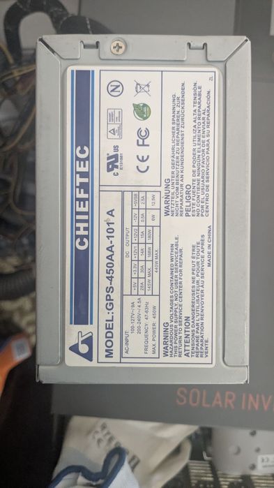 Chieftec a-135 aps-1000cb блок живлення для ПК ATX +12v