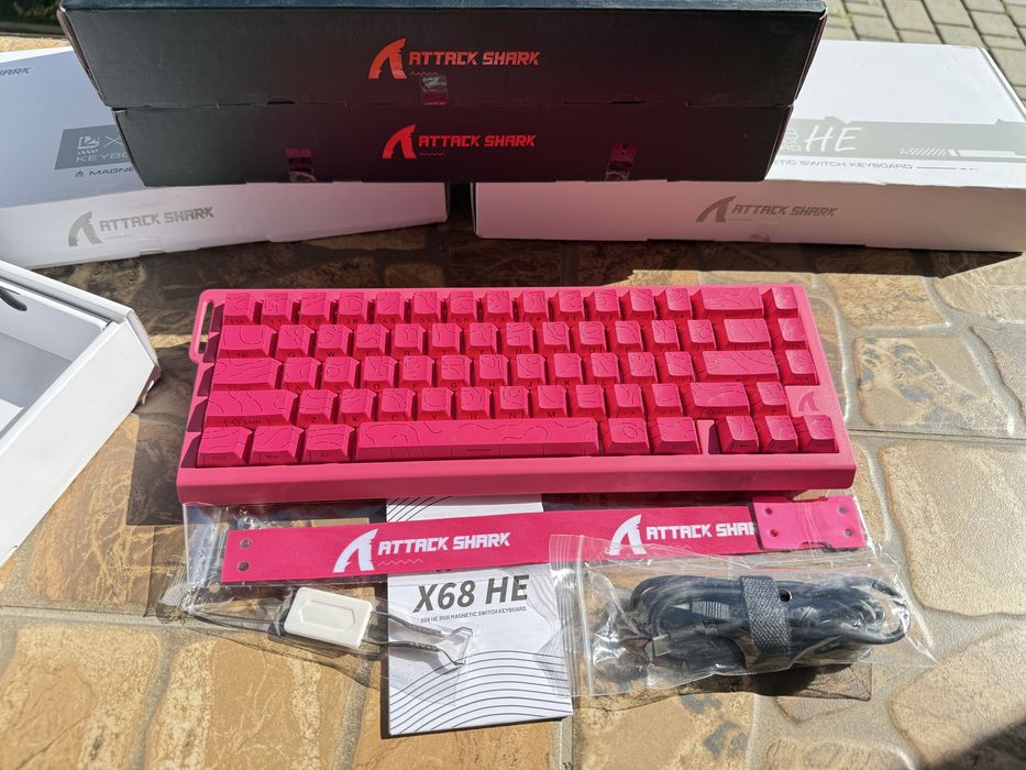 ‼️Attack Shark X68 HE — 65 % з 8 КHz‼️ЦІНА ПОСТАЧАЛЬНИКА‼️