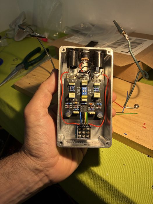 Pedal transparent overdrive clone Blues Power