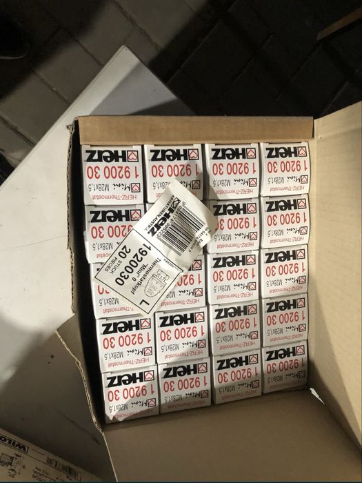 Термостатическая /термоголовка/Herz Mini М28х1,5,M30x1.5. 1920030