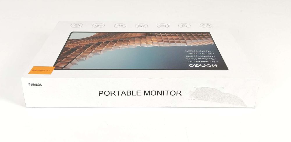 HONGO P156A06 15,6 cala 1920x1080 FHD przenośny monitor, USB-C, HDMI