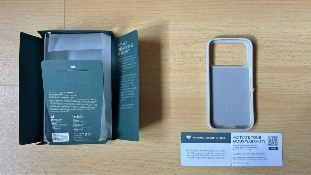 Capa iPhone 17 Pro Mous NOVA