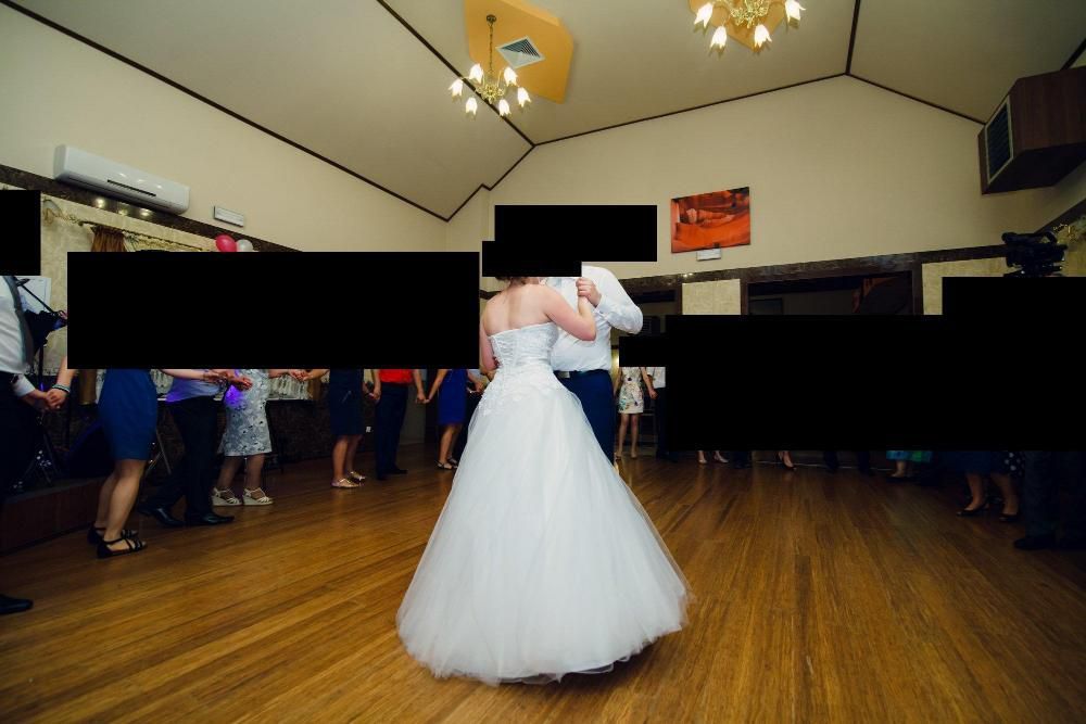 Piękna biała suknia ślubna Emmi Mariage r.38, Princessa,
