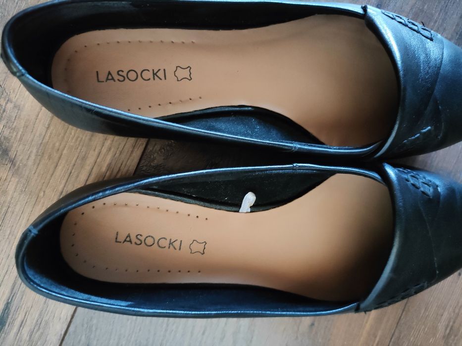 Balerinki Lasocki 37 skórzane