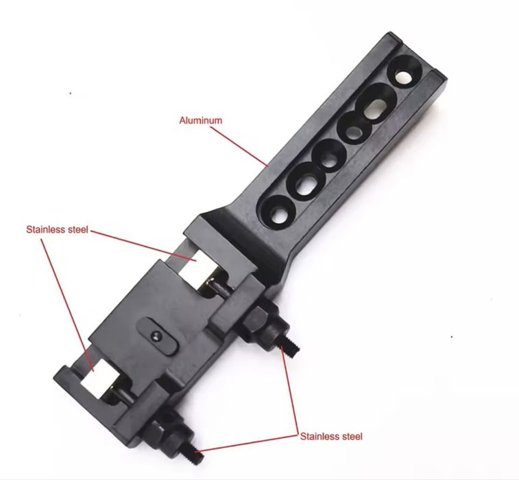 Планка / кронштейн для прицілів / монокулярів Пікотінні / Picatinny