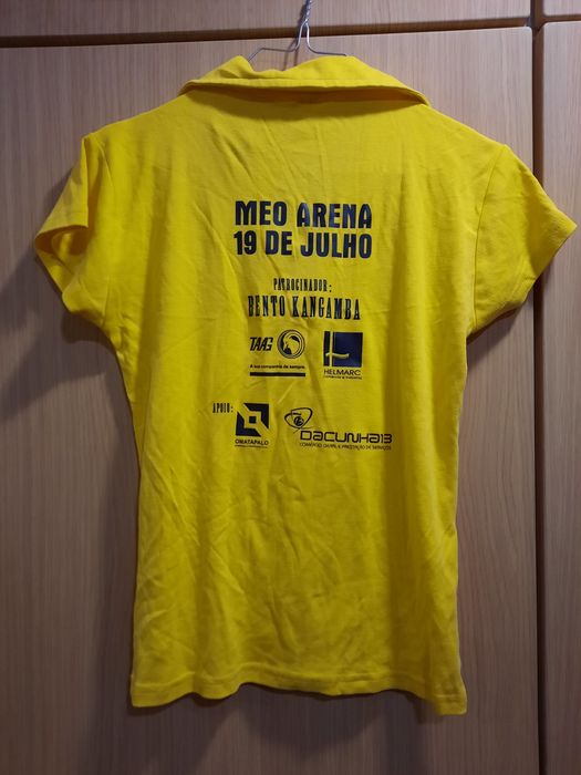 T-shirt  criança  amarela L