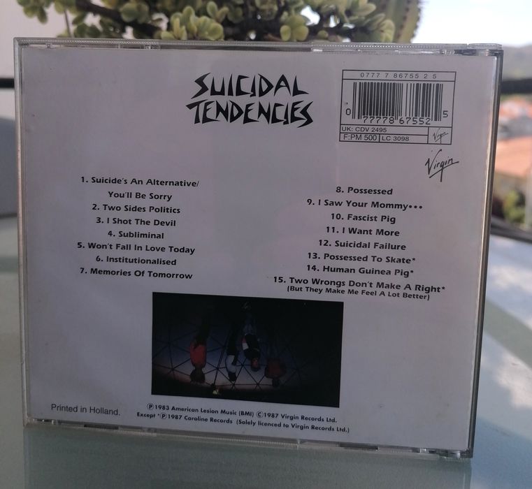 Suicidal Tendencies - Suicidal Tendencies (CD - Ed. Limitada)