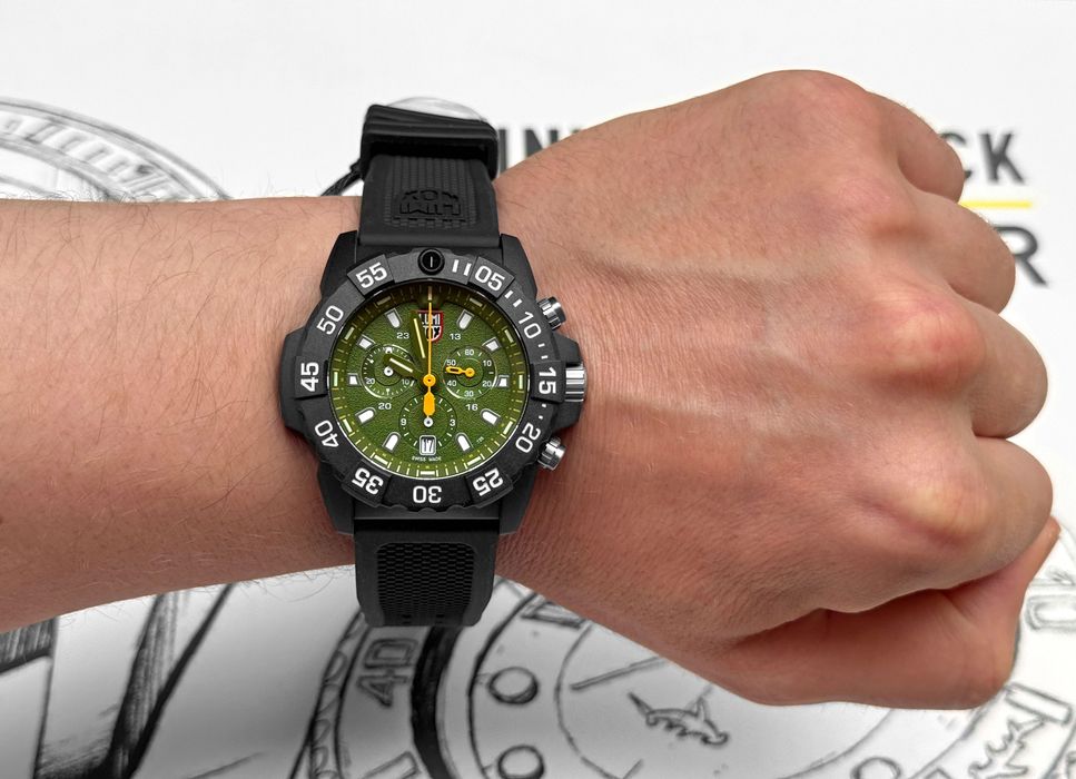 Годинник LUMINOX XS.3597 Navy SEAL 3580 Series 45 mm. 200 MT. чоловічий тактичний армійський для військових