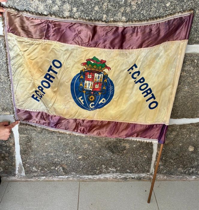 Lote de 4 Bandeiras antigas do FC do Porto