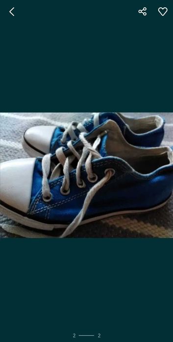ALL Stars Converse trampki chłopiec r.31, wkł wewn 19cm