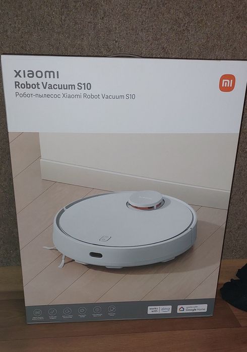 Миючий робот пилосос Xiaomi Robot Vacuum S10