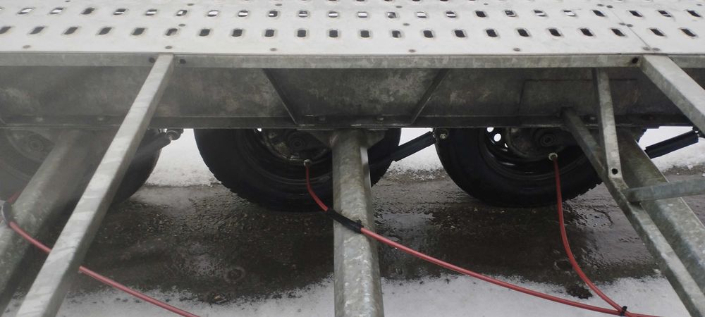 причіп лафет для перевозки 2х авто