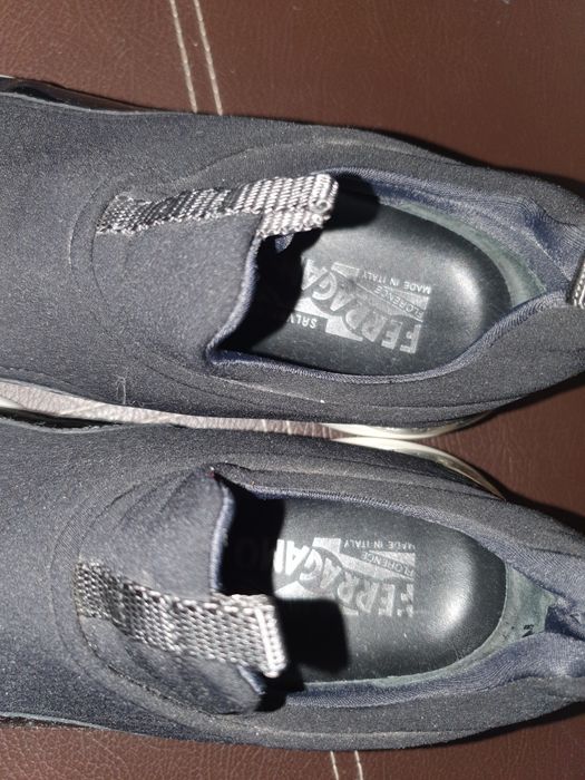 Salvatore Ferragamo czarne buty sneakersy damskie Rozmiar 36