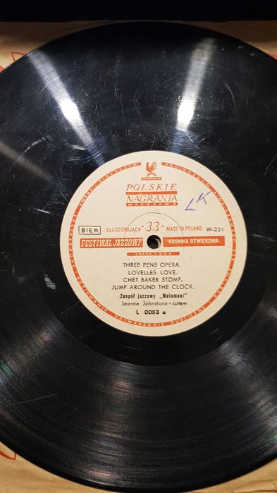 płyty szelakowe winylowe