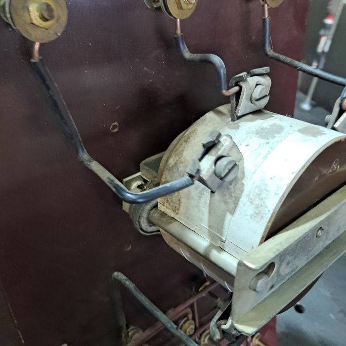 Tablica rozdzelcza retro