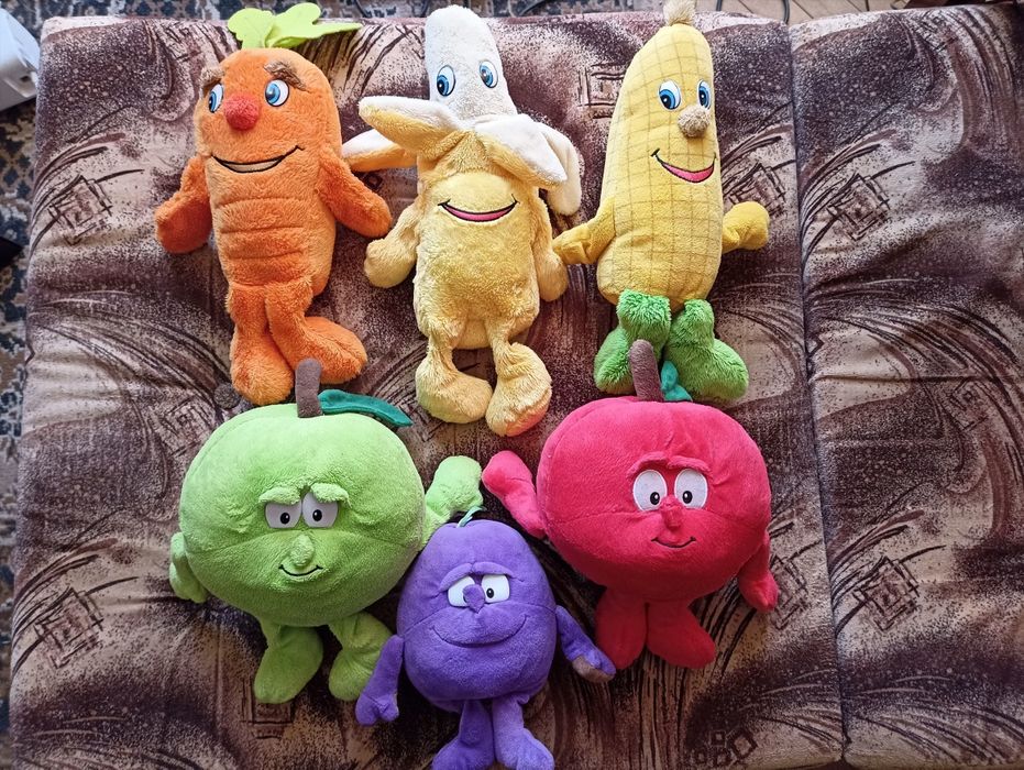 Pluszaki Gang Świeżaków. Świeżaki 6 sztuk