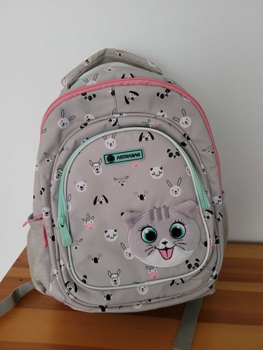 Astrabag, plecak szkolny, 3-komorowy, Kitty The Cute nowy bez metki.
