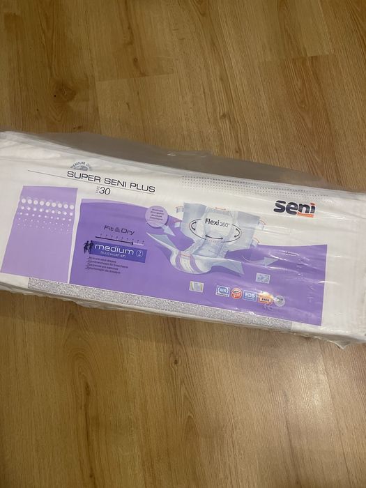 Pieluchomajtki dla dorosłych Super Seni Plus 30szt rozmiar medium