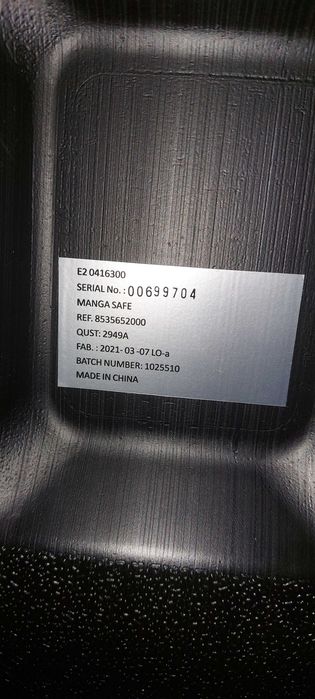 Assento de carro para criança