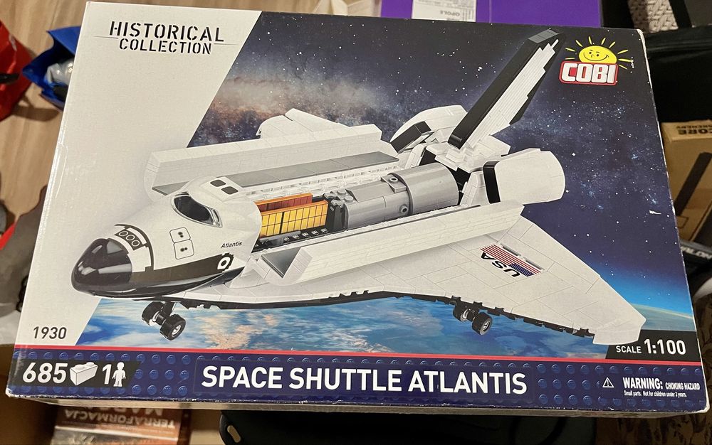 Klocki Space Shuttle Atlantis