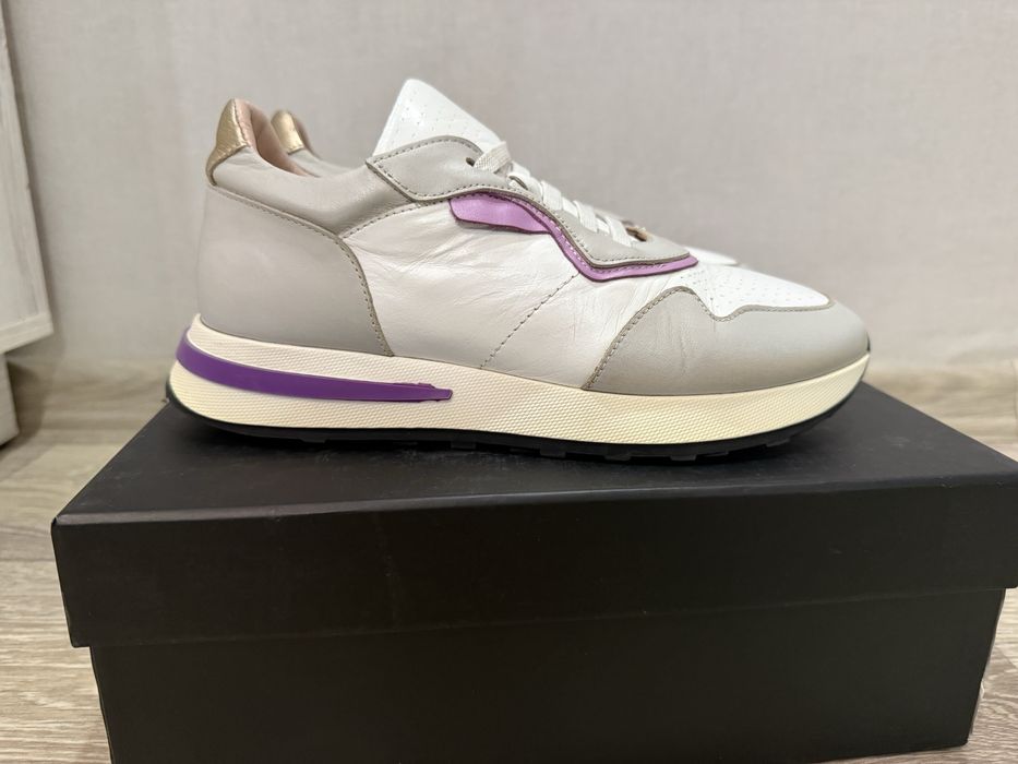 Кроссовки Prego натуральная кожа