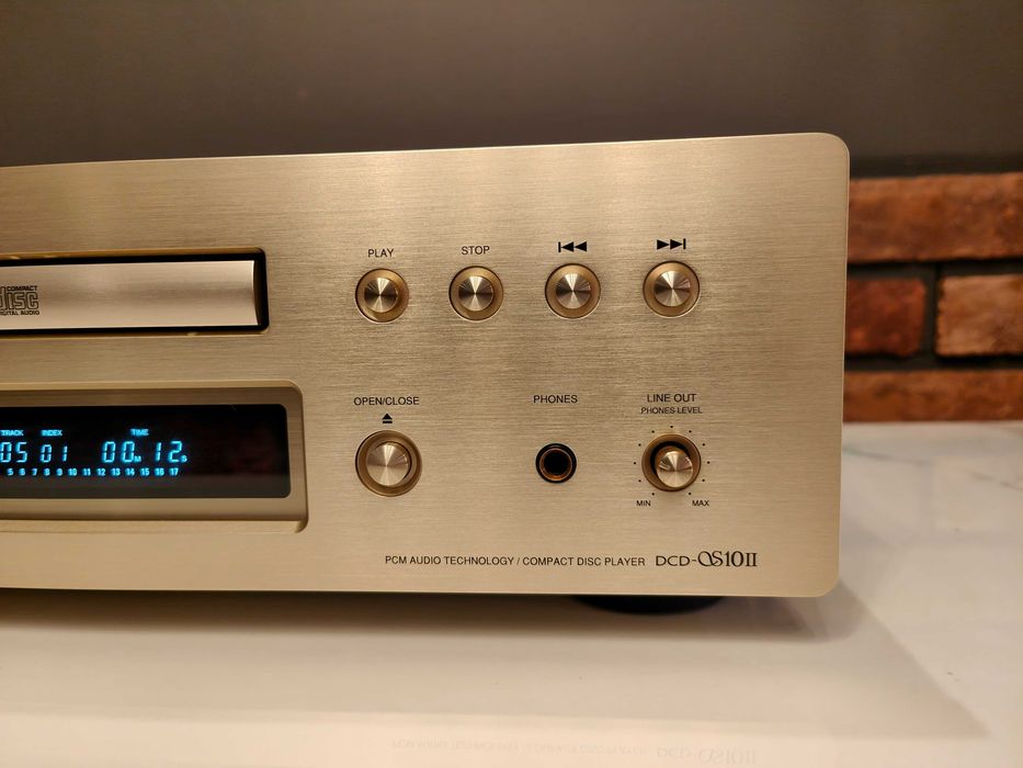 DENON DCD-S10II ! Flagowy odtwarzacz CD ! HI-END ! Pilot ! DAC XLR