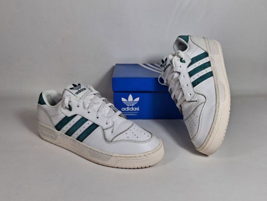 Кросівки Adidas Rivalry Low Оригінал Designed in France (р. 46) мужские кожаные Adidas Originals Samba Gazelle