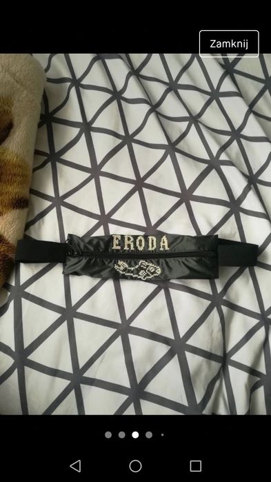 Saszetka, nerka na gumce, pasek z zamkiem, sportowa, Harry Styles, ado