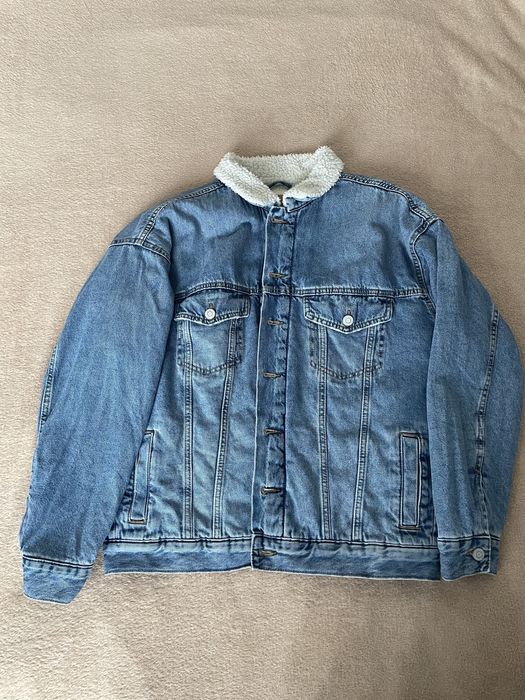 Джинсова куртка H&M утеплена