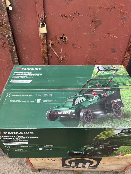 Kosiarka elektryczna parkside prm 1800 c3 , 1800’W , 44 cm , kosz 55 L