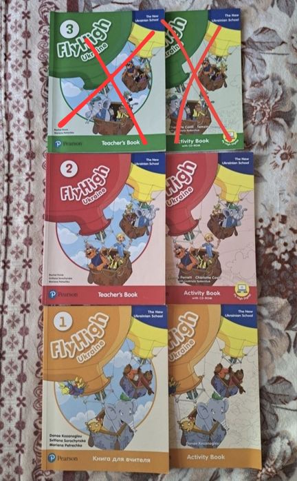Підручники/зошити з англійської мови
