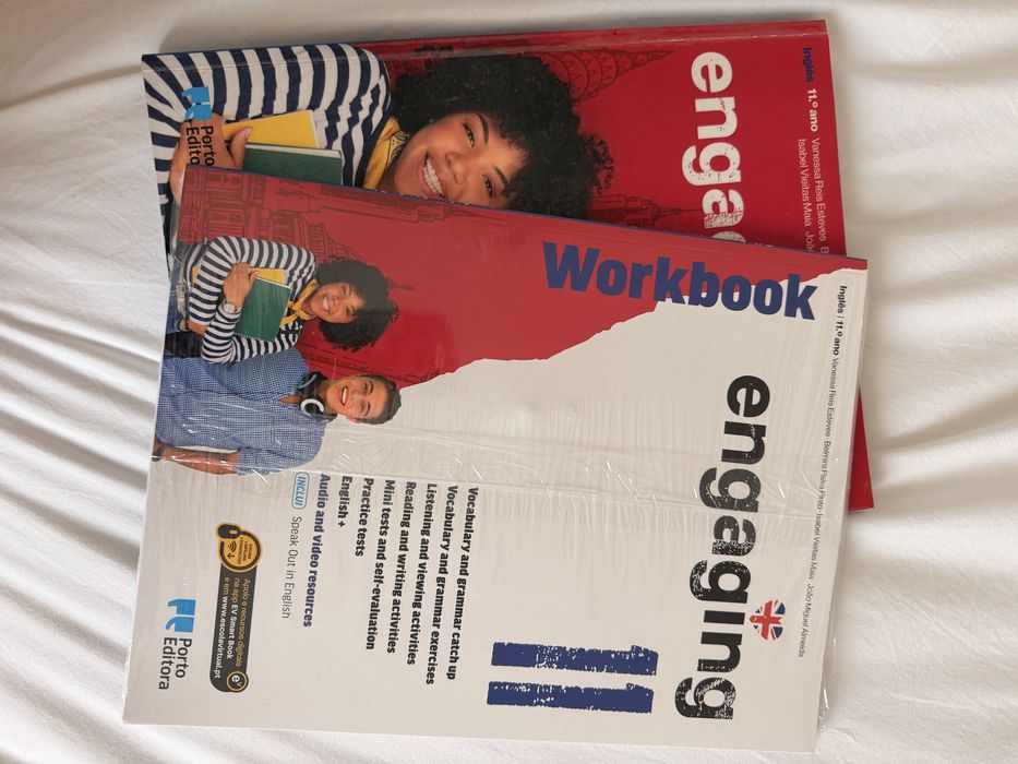 Conjunto Completo – Engaging 11 | Inglês – 11.º Ano (Manual + Workbook/Speak Out in English)