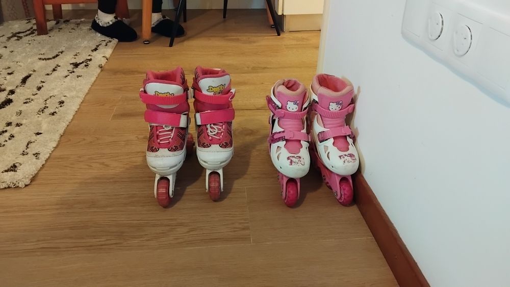 Patins de menina novos