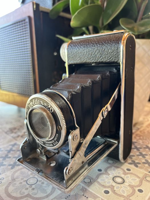 Antiga maquina fotografica Foldex 20