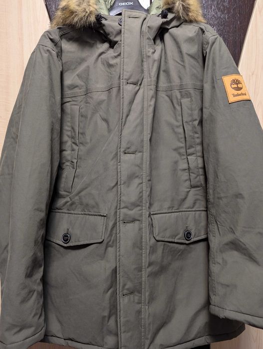 みっぴー様、STAMMBAUM LANDBREGH PARKA Куртка Timberland мужская цвет зелёный переходная TB0A6USP3021