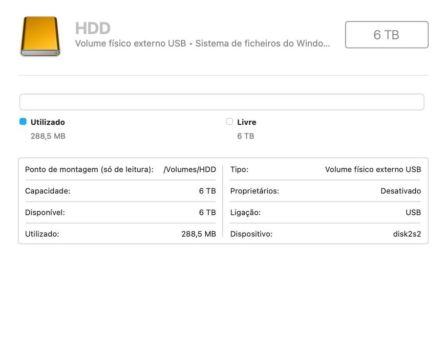 Disco Externo Seagate Expansion 6TB Caixa e Acessórios