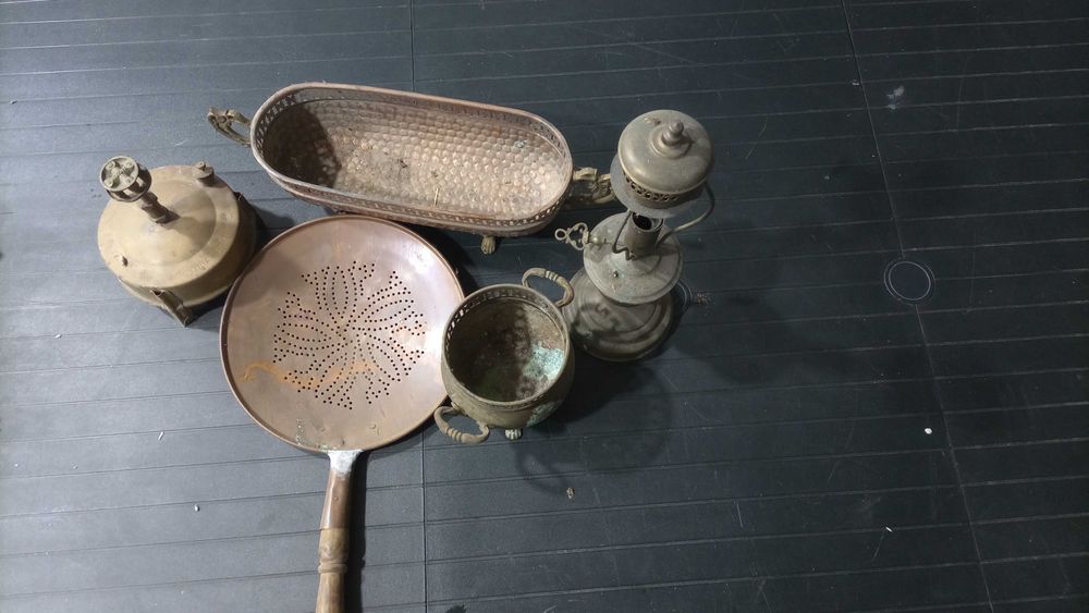 Lote peças em latão /cobre