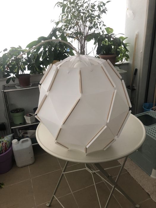 Candeeiro branco bege de sala430894786743511046