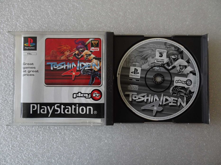 Jogo Playstation 1 - PS1 - Toshinden 4