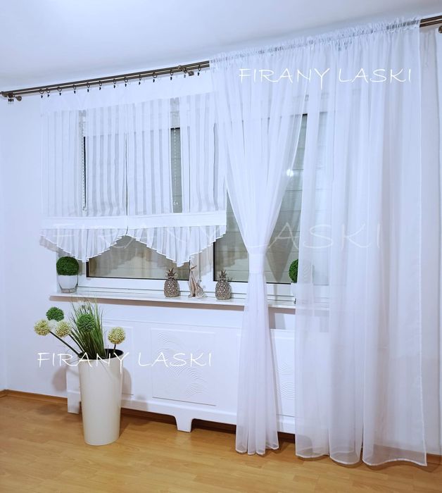 Firana 200x250 firanki balkonowe Firany gotowe