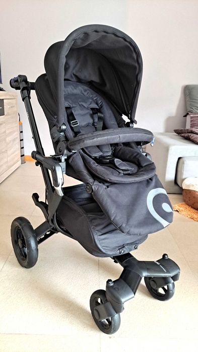 Carrinho Trio Concord Neo + isofix + capa chuva