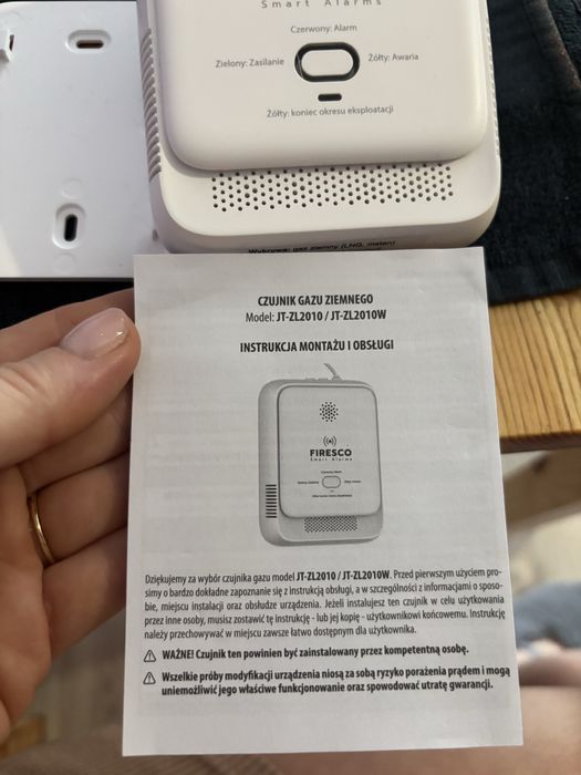 Czujnik gazu ziemnego