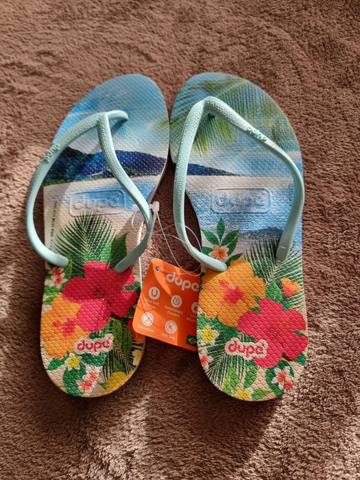 Chinelos Dupé Floral