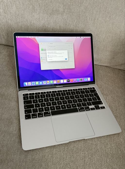 MacBook Air 13” A2179 (2020) Intel i5 1.1 GHz 8 GB RAM 256 GB SSD srebrny