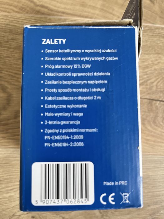 Uniwersalny czujnik gazów wybuchowych GARVAN